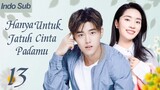 【Indo Sub】Hanya untuk jatuh cinta padamu 13 | (Pemeran:Zhao Dongze ,Wu Mansi)