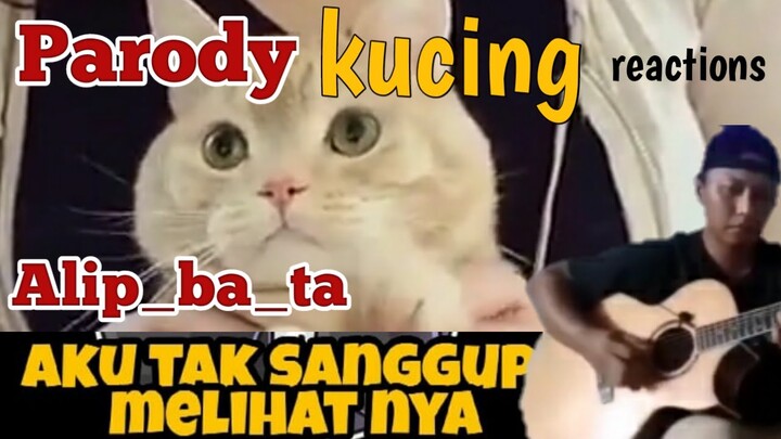 Pertama di DUNIA (Parody #2) kucing lucu dan imut reactions fingerstyle alip_Ba_ta