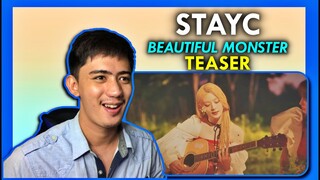 REACTION to STAYC(스테이씨) 'BEAUTIFUL MONSTER' MV Teaser