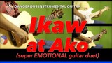 Ikaw at Ako Moira and Jason Instrumental guitar duet karaoke cover version with lyrics