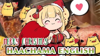 Xmas MEAT PARTY🎄🎅🍖【HAACHAMA EN WED】#HaachamaEnglish #holoen0