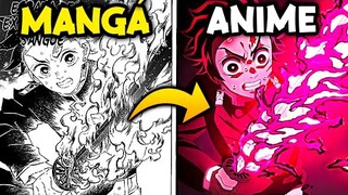 AS DIFERENÇAS ENTRE o ANIME e o MANGÁ de DEMON SLAYER! (Ep.5 - 3 Temporada)