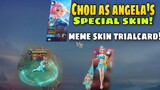 New Trial Card Chou as angela's special skin!! Claim your's now!!
