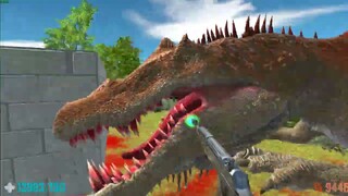 Survive in Grasslands with Carnivore Boss. FPS Perspective! Animal Revolt Battle Simulator