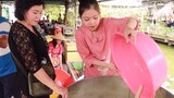 Nấu Bún Cá Chay Đãi Khách Hơn 100kg Bún Tại Chùa Ngày Rằm Tháng 10 ● Nắng Đẹp Miền Tây | NĐMT # 18