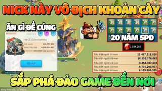 Sư Phụ Nhận Của Em Rok 1 Lạy - Nick Nạp Siêu Ít Nhưng Chuẩn Bị Phá Đảo Game Rise of Kingdoms