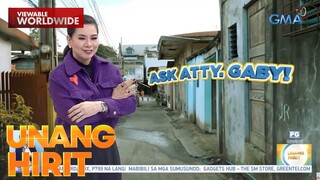 Ask Atty. Gaby- Maling kuwento ng mga kapitbahay para pagtakpan ang suspek?! | Unang Hirit