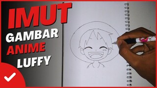 GAMBAR ANIME IMUT | LUFFY MODE BOCIL