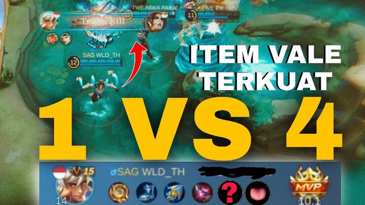 1 VS 4 - VALE TERSAKIT 2022 - AUTO RATA - MLBB