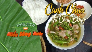 Vịt đồng thương vị canh chua -  Canh chua thịt vịt ngon độc lạ - Đặc sản miền sông nước