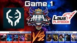 Execration vs LPE [Game 1 best of 3] | MPL-PH S7 Week 7 Day 1 | MLBB