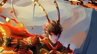 Guru Surgawi yang buta menipu Raja Kera. Sun Wukong tidak hanya tidak marah, dia juga berlutut dan b