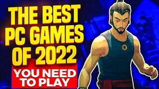 The Best PC Games of 2022