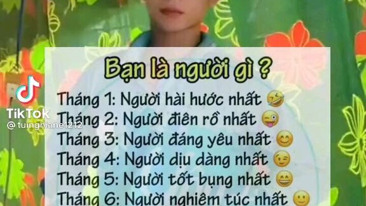 bạn là người gì