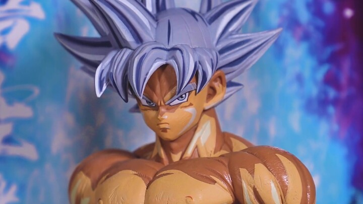 [Congcongjiang's review video] Does GROS Silver-haired Goku look like a painting? [Grandista Dragon 