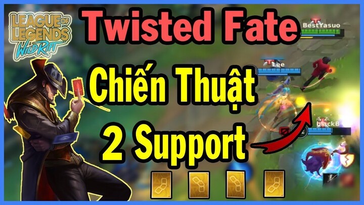 Chiến Thuật 2 Sp Cực Dị !!! _ Thần Bài Được Buff Choáng 200s _ Twisted fate