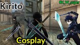 kirito sword art online cosplay di toram online