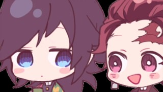 tanjirou và giyu chibi hóa anime 🤔🤔