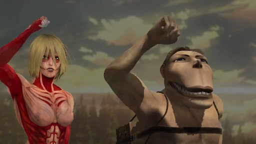 Female Titan and Cart Titan Tiktok Dance