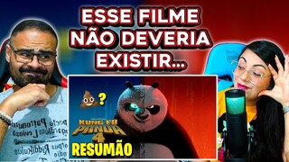 REACT CLARK | Kung Fu Panda 4 é DESRESPEITOSO: A História em 1 Vídeo!