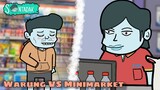 Perbedaan Ketika Belanja Diwarung Sama Belanja Di Minimarket (Animasi Sentadak)