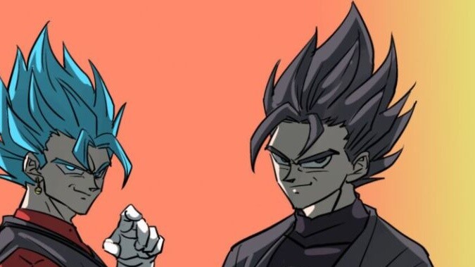 [ ดราก้อนบอลซูเปอร์Black Dynasty] แกร่งที่สุด vs แข็งแกร่งที่สุด! Vegito vs. Black Vegito!!