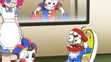 【Animasi Sirkus Angka Ajaib】Anak-anak dengan karakter sirkus