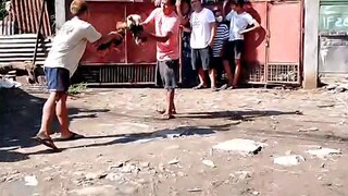 1st fight nabulag pa buti nalang nanalo pa