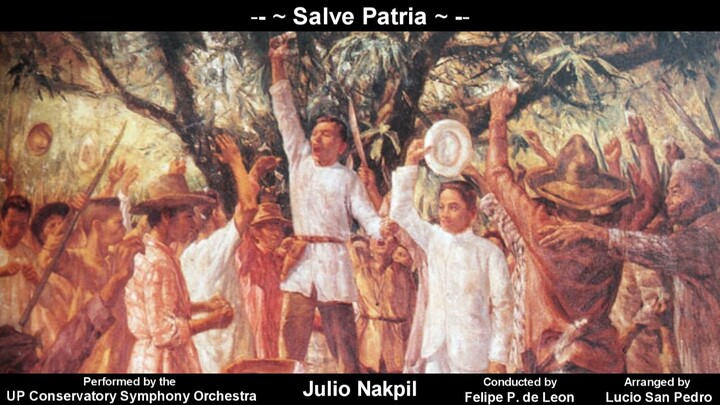 Julio Nakpil - Salve Patria for Orchestra (1904) (arr. Lucio San Pedro)