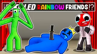 Who KILLED RAINBOW FRIENDS in Roblox Brookhaven RP!!