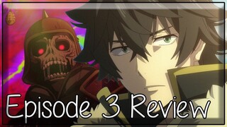 Proving Who You Are - The Rising of the Shield Hero Episode 3 Anime Review