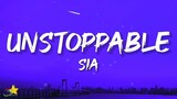 Sia - Unstoppable (Lyrics) | Slowed + Reverb