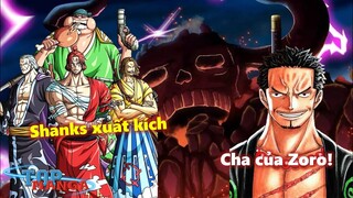 Shanks xuất kích - Các chỉ huy Băng Tóc Đỏ lộ diện! Cha của Zoro là……?