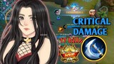 CRAZY CRITICAL DAMAGE HANABI 17 KILLS - TOP GLOBAL HANABI GAMEPLAY - MLBB