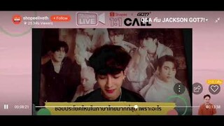 [Eng/Thai] 200809 Jackson Wang - Shopee live