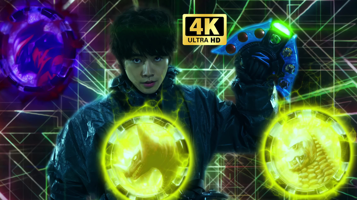 [4K restored version 120 frames] The villain can also be so handsome when transformed! Kaburagi Shin
