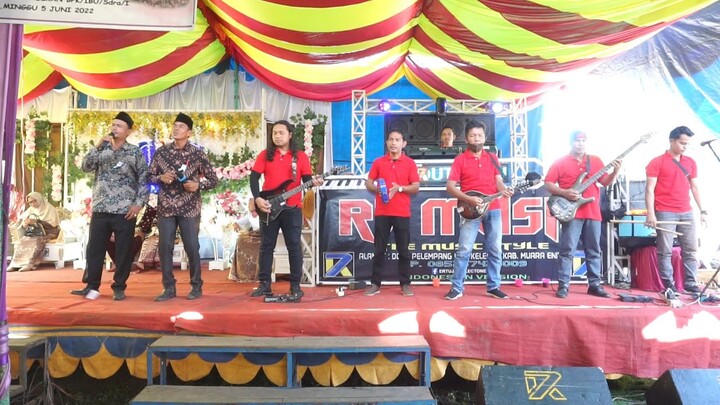 DANGDUT PANGGUNG R7 MUSIC CINTA HITAM || LIVE DESA PELEMPANG