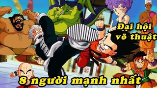 Top 8 người mạnh nhất trong giải đấu Đại Hội Võ Thuật thứ 21 trong Dragon Ball