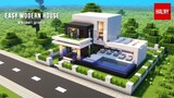 Easy modern house - Minecraft tutorial