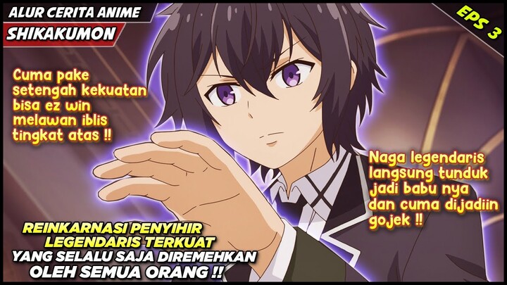 TERLALU OVERPOWER, IBLIS TINGKAT ATAS PUN DIKALAHKAN DENGAN SETENGAH KEKUATAN - Alur Cerita Anime