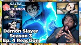 Demon Slayer Season 3 Episode 4 Reaction | TANJIRO, NEZUKO, AND GENYA MIGHT BE THE NEW DREAM TEAM!!!