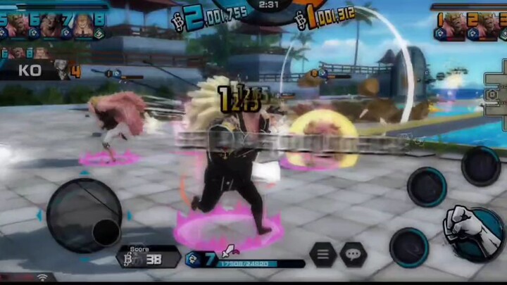 bullet vs doflamingo