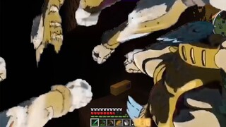 Minecraft JoJo no Kimyou na Bouken Survival #4: Siapa yang lebih cocok menjadi MC, Gold Experience a