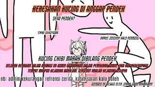 Keresahan kucing ketika di anggap pendek (fan animation)