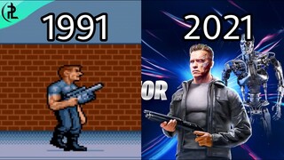 Terminator Game Evolution [1991-2021]