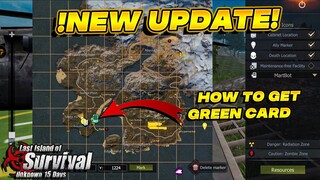 How to get Card New Update Operation Base | Last island of survival | Last day rules survival |