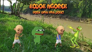 Lagu Kodok Ngorek Koplo Lucu Versi Joget Upin Ipin