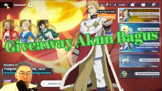 🍀GIVEAWAY AKUN BAGUS🍀[Black Clover Mobile]