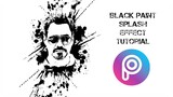 picsart splash effect black paint tutorial / picsart tagalog tutorial / photo editing