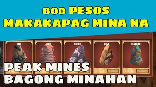 HOW TO START PLAYING PEAKMINES - MAG MINA AT KUMITA MAS OKAY BA TO?